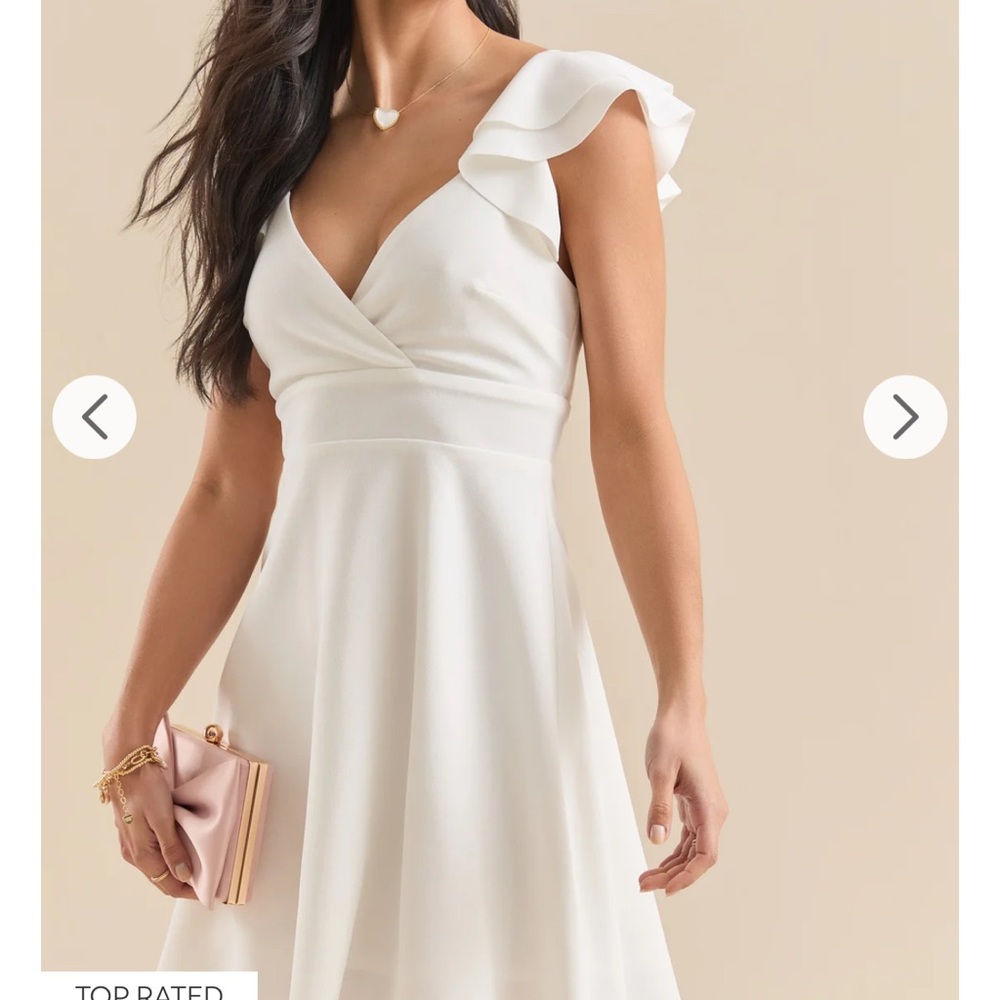 NWT Altard State Veronica Flutter Sleeve Dress